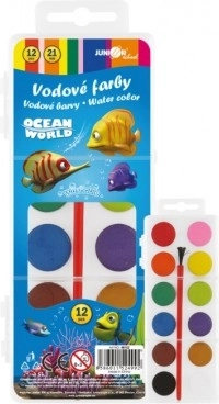 Acuarele Ocean World cu pensulă