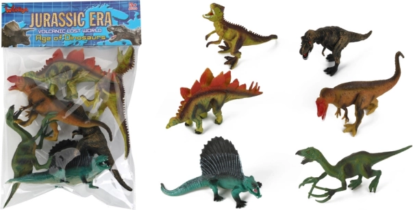 Set de dinozauri pentru copii – 6 figurine realiste