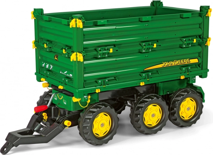 Rolly toys remorcă basculabilă john deere cu 3 axe