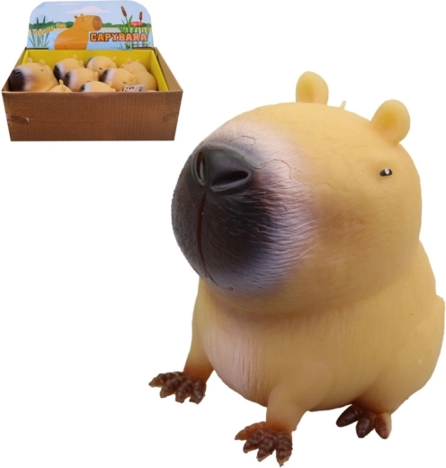 Jucărie capibară 8 cm din cauciuc