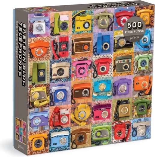 Puzzle GALISON Troy Litten Telefoane din Blocul de Est 500 piese