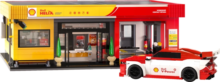 Stație de service Shell autentică
