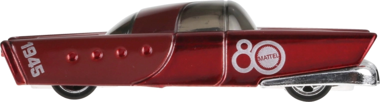 Lac rubiniu roșu și caroserie metalică