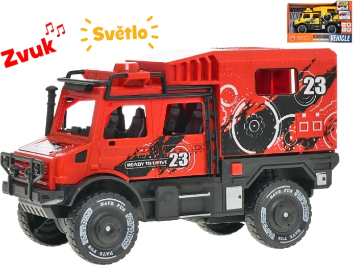 Mașină off-road cu mecanism de inerție 18 cm cu lumină și sunet