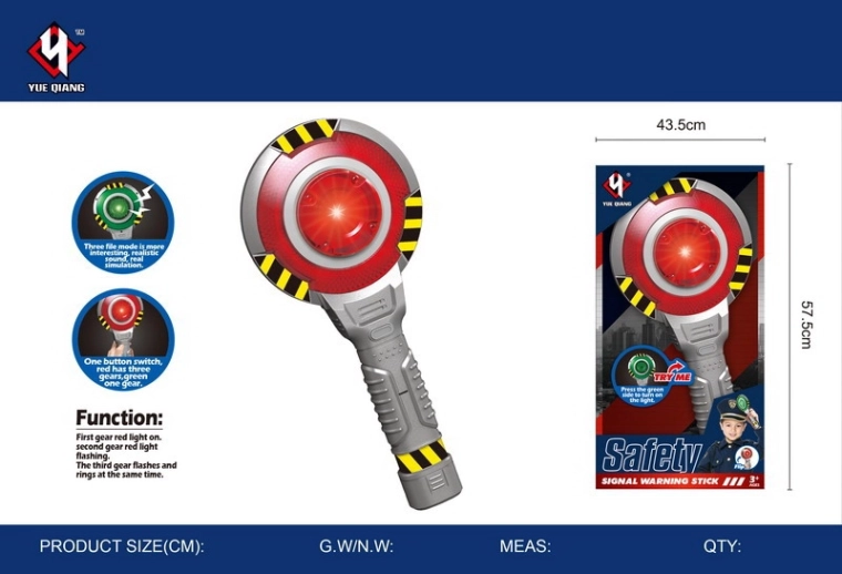 Paletă poliție cu efecte luminoase 24 cm