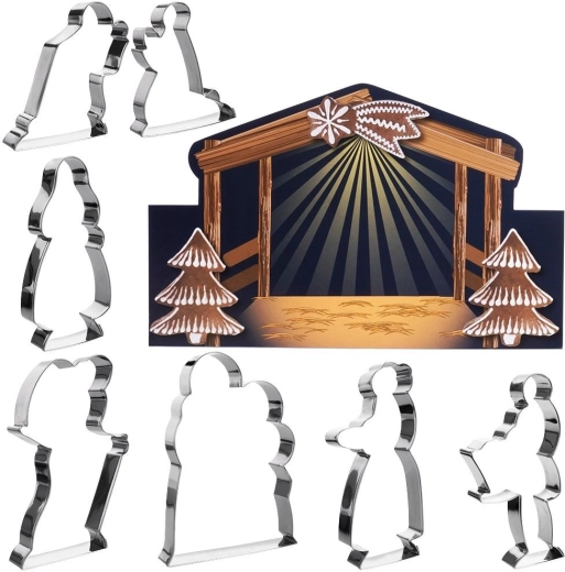 Scenă completă a Nașterii din prăjiturile voastre