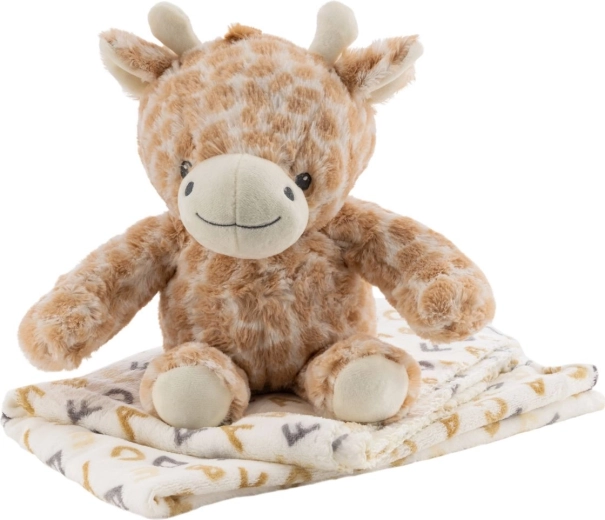 Freeon Free2Play jucărie de pluș cu pătură Hoppy the giraffe