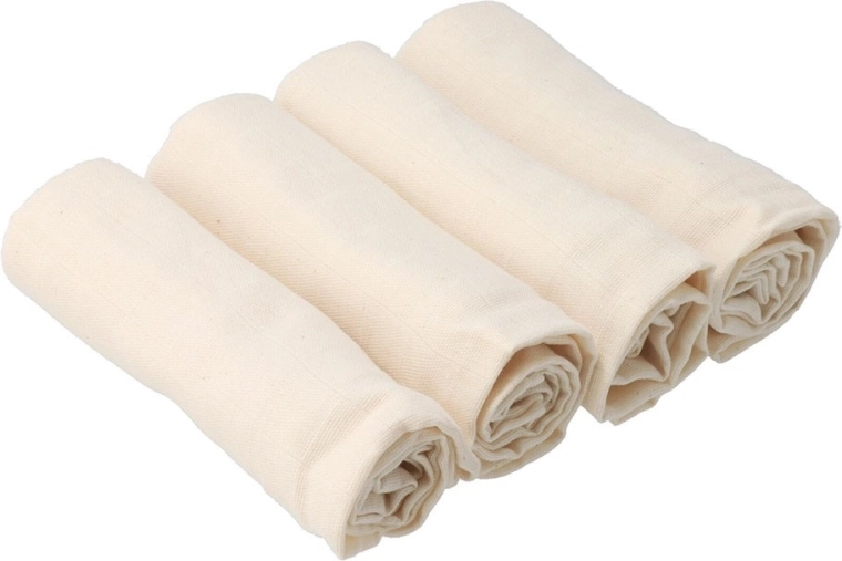 Scutece textile din bumbac organic New Baby Softy 70 × 70 cm, 4 buc.