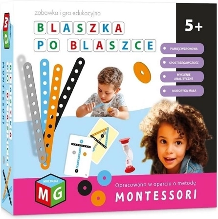 Joc Montessori „Blaszka po blaszce”