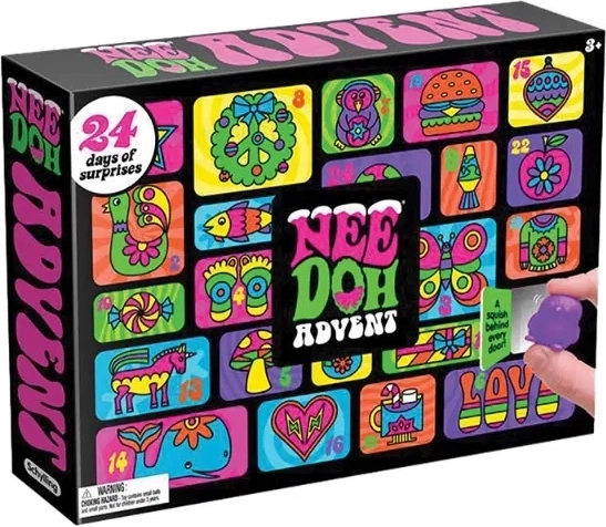 Calendar de Advent NeeDoh 2025 de la Schylling