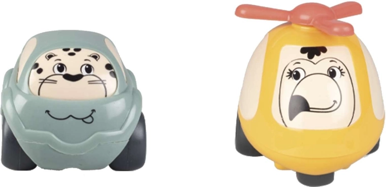 Include mașinuță și elicopter