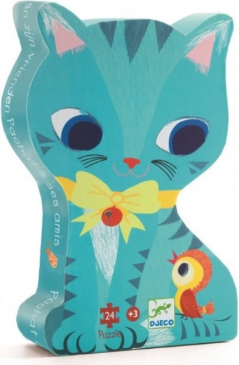 DJECO Puzzle Pisicuță Mică - 24 piese