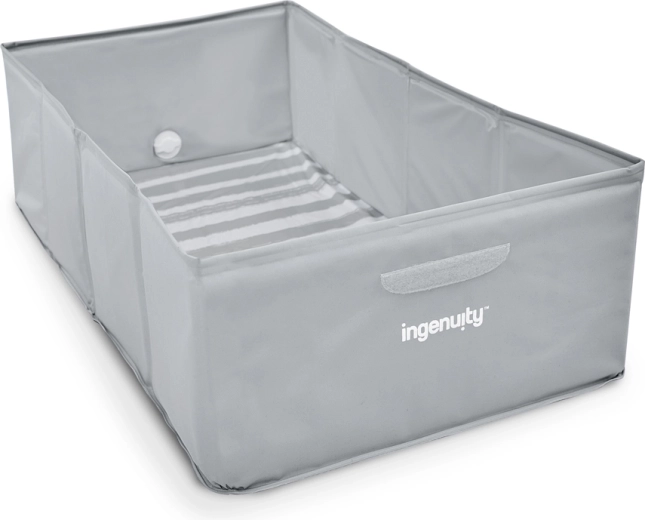 Cădiță de călătorie pliabilă Ingenuity Tuckaway, gri