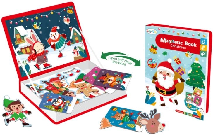 Puzzle magnetic Crăciun