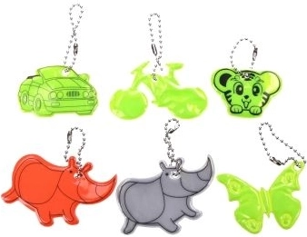 Breloc reflectorizant – mix de culori