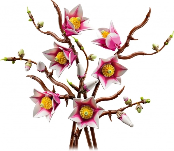 Flori realiste în două nuanțe