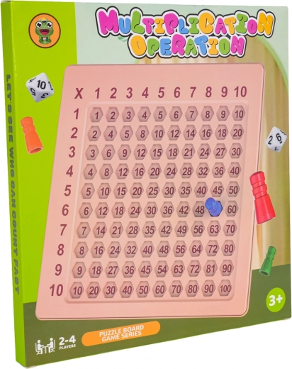 Tablă magnetică educativă pentru înmulțire