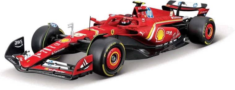 Bburago set de construcție Ferrari SF24 1:24 – Carlos Sainz