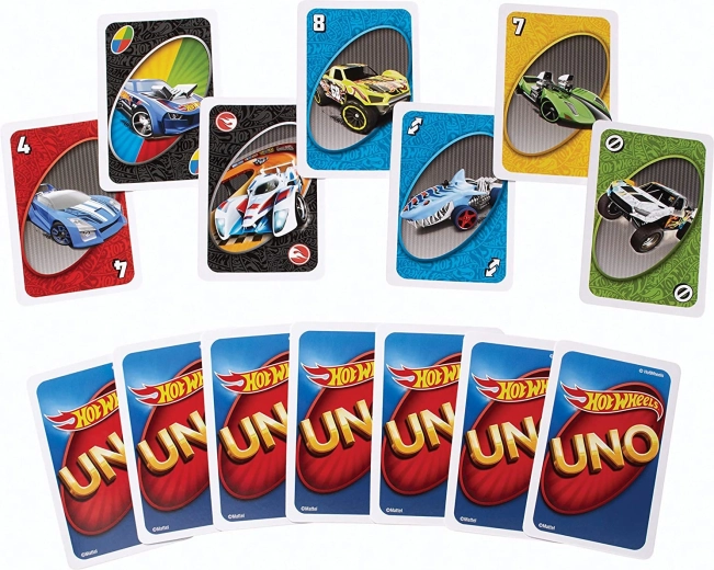 Stil de curse Hot Wheels pe fiecare carte