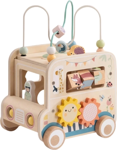 Sortare de forme și blocuri rotative cu animale