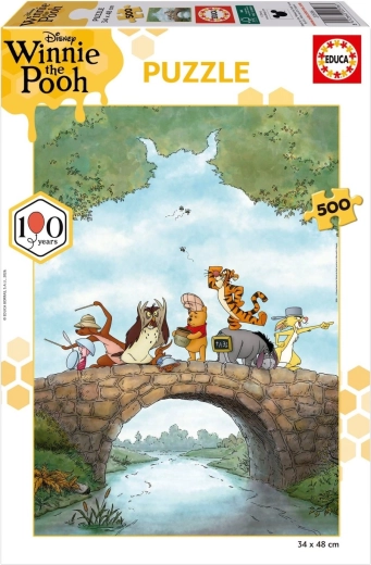 Puzzle Educa Ursulețul Pooh, 500 de piese