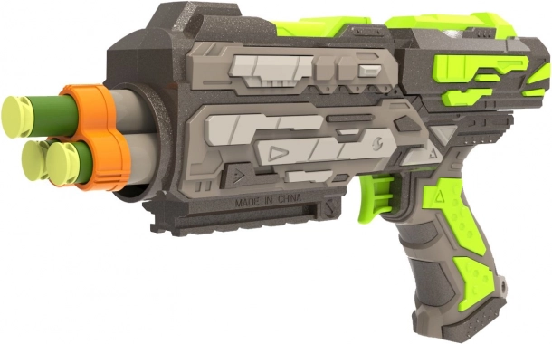 Pistol din spumă cu 6 proiectile, 21 cm