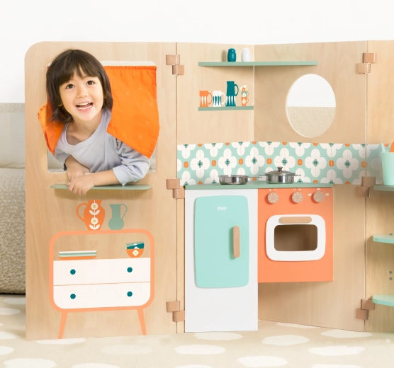 Bucătărie și magazin într-unul