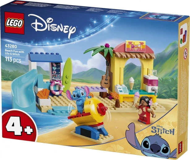 Aventură pe plajă cu Lilo și Stitch