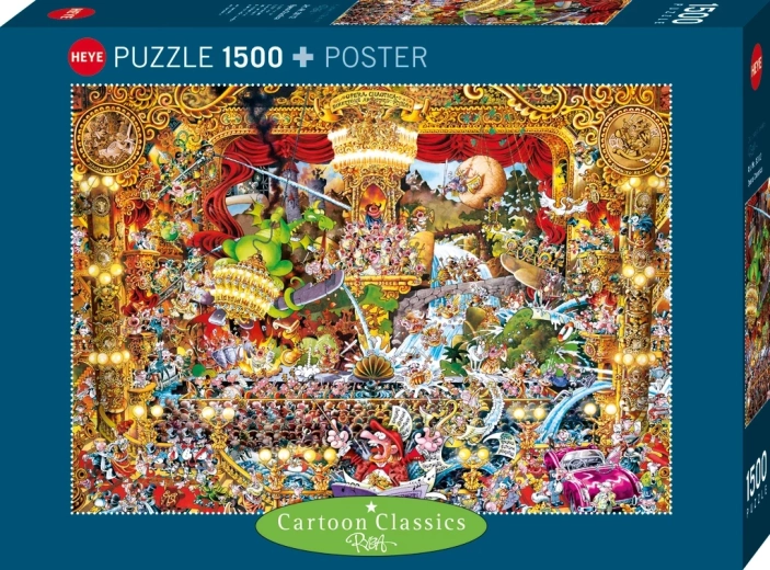 Puzzle Heye Cartoon Classics: Opera haotică, 1500 de piese