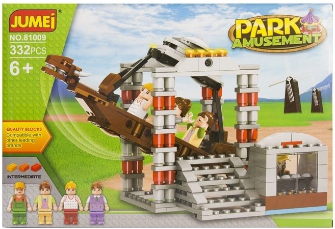 Set de construcție Jumei parc de distracții 332 piese