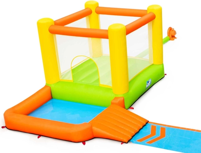 Bestway centru de joacă gonflabil H2OGO! cu tobogan și piscină pentru copii 662 × 300 × 150 cm