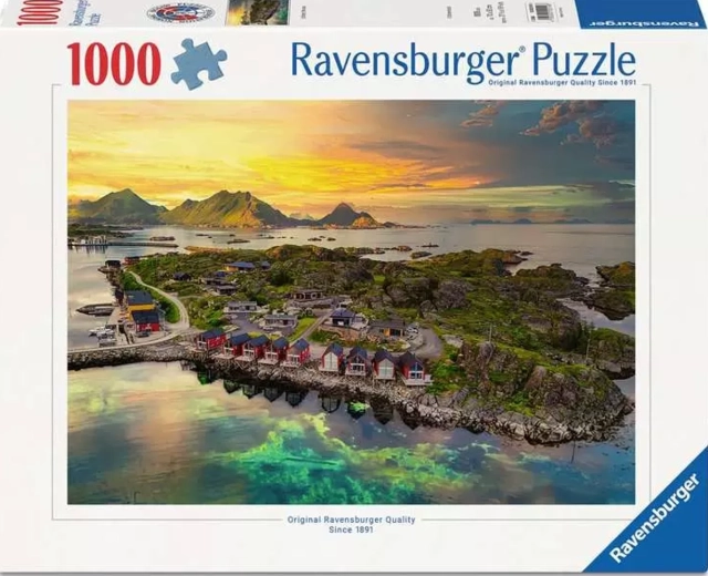 Puzzle Ravensburger Lofoten, Norvegia – 1000 de piese