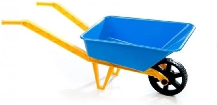 Roată din plastic albastră 70 cm