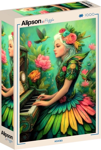 Puzzle Alipson Muza pădurii 1000 de piese