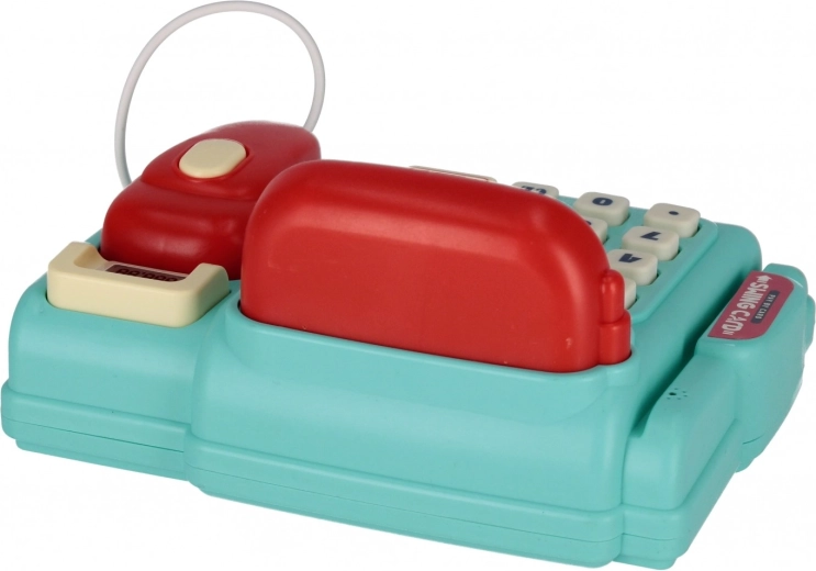 Coș cu alimente și bani în pachet