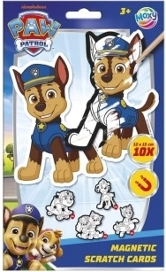 Imagini răzuibile magnetice Patrula Cățelușilor – set de 10 magneți