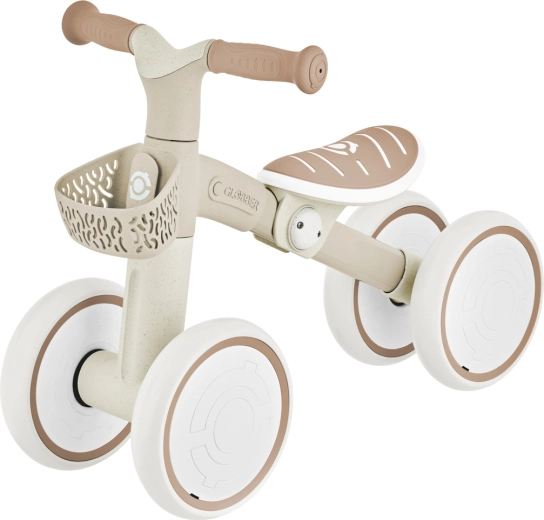 Bicicletă de învățare Globber Learning Bike Ecologic pentru cei mai mici – coconut