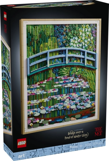LEGO Art Claude Monet Podul peste iazul cu nuferi