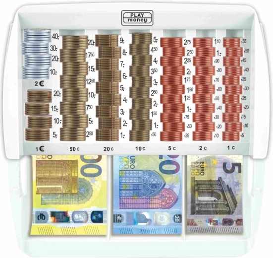 Monede euro sortate ordonat