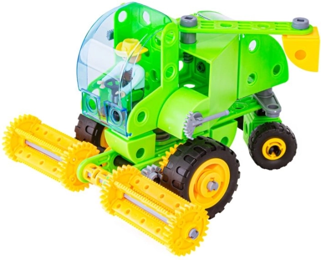 Tehnică agricolă pentru joacă: combină și alte modele
