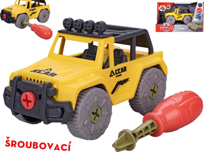 Mașină off-road cu șurubelniță 13,5 cm cu capete