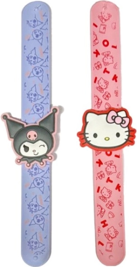 Brățară slap snap Hello Kitty & Friends pentru copii