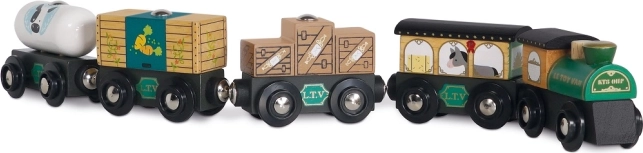 Tren de marfă verde Le Toy Van