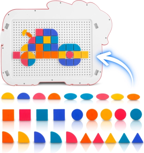 Mozaic tangram pentru dezvoltarea logicii și imaginației