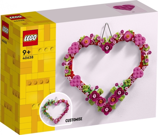 LEGO decorațiune în formă de inimă