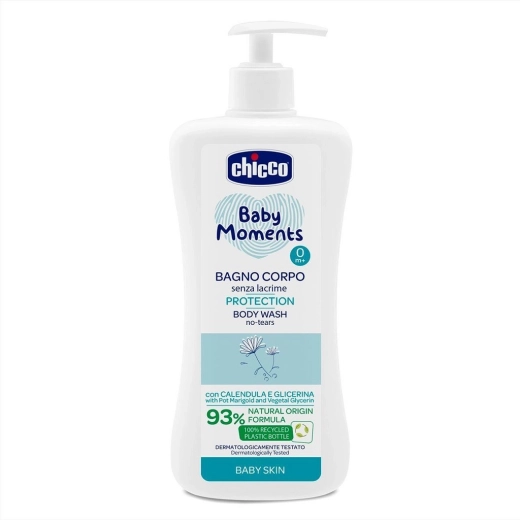 Chicco gel de duș Baby Moments Protection 500 ml