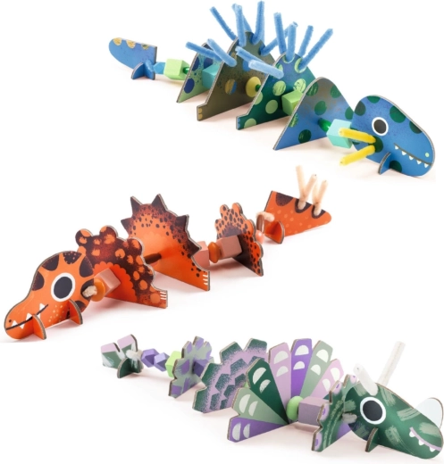 Dinozauri veseli de asamblat