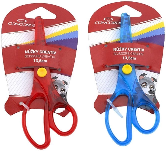 Foarfecă creativă Concorde Creativ 13,5 cm cu margine zimțată