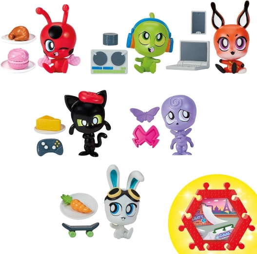 Figurine Kwami adorabile în stil Chibi