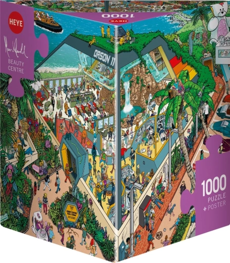 Puzzle Heye Centrul minunat, 1000 de piese